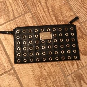 Michael Kors studded clutch